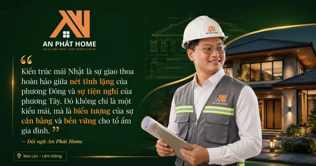 Các mẫu nhà mái Nhật luôn được đội ngũ An Phát Home dành sự tận tâm vào từng đường nét thiết kế