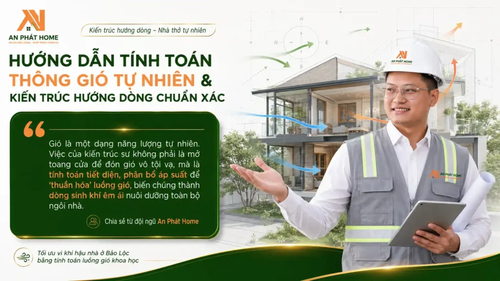 An Phát Home khi xây dựng từng căn nhà luôn chú ý đến từng dòng không khí được lưu thông trong nhà