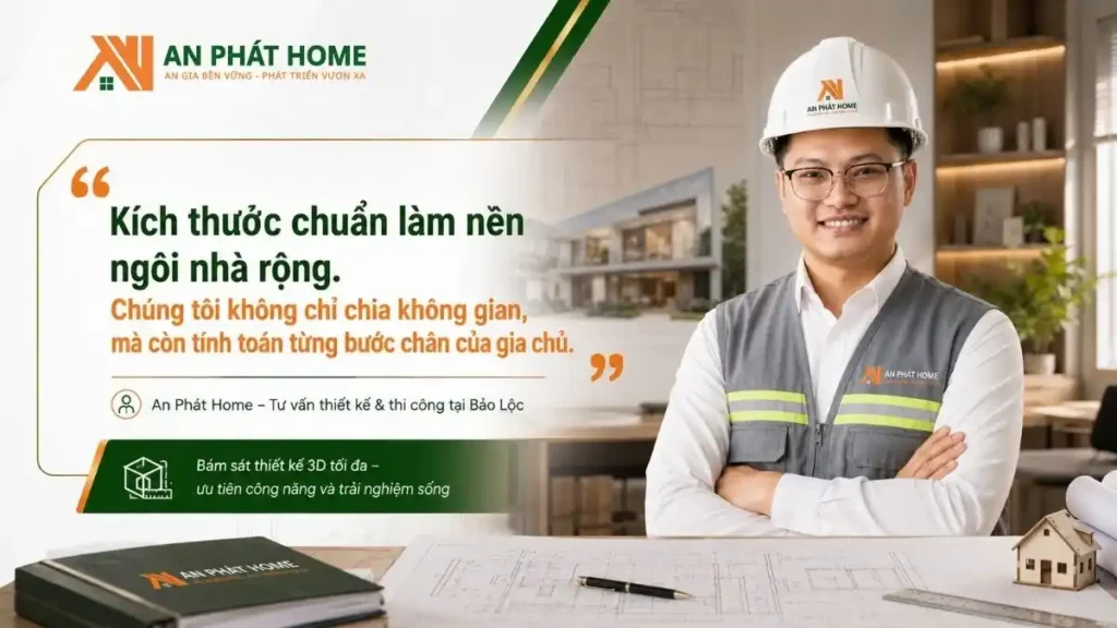An Phát Home luôn hiểu tối ưu kích thước nhà là một việc hết sức cần lưu ý