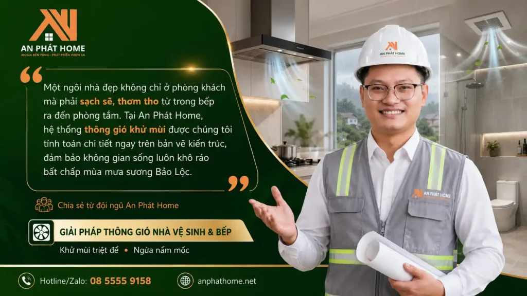 An Phát Home luôn muốn thiết kế cho gia chủ những căn nhà đẹp, mát và đặc biệt không khí luôn sạch