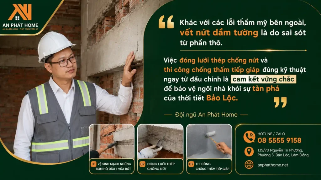 An Phát Home luôn thật kỹ từ các bước xây dựng ban đầu để công trình đạt chất lượng