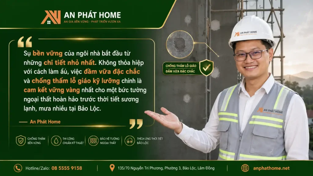Đội ngũ An Phát Home hiểu rằng mỗi chi tiết tỉ mỉ sẽ đem lại chất lượng cho công trình