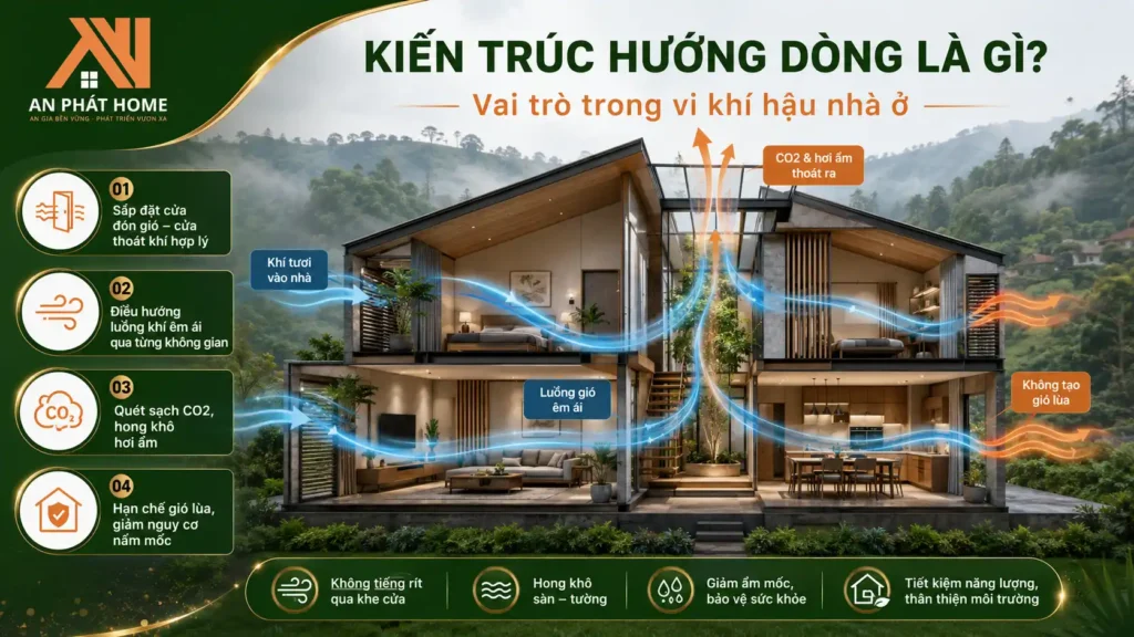Kiến trúc hướng dòng là gì, có cần thiết trong xây dựng không