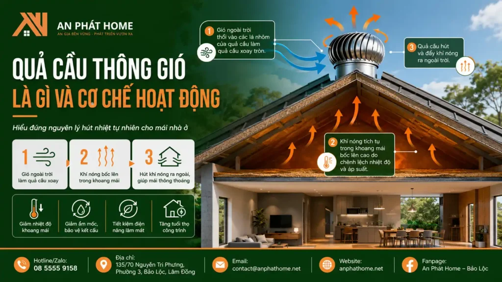 Quả cầu thông gió là gì, nó hoạt động như thế nào