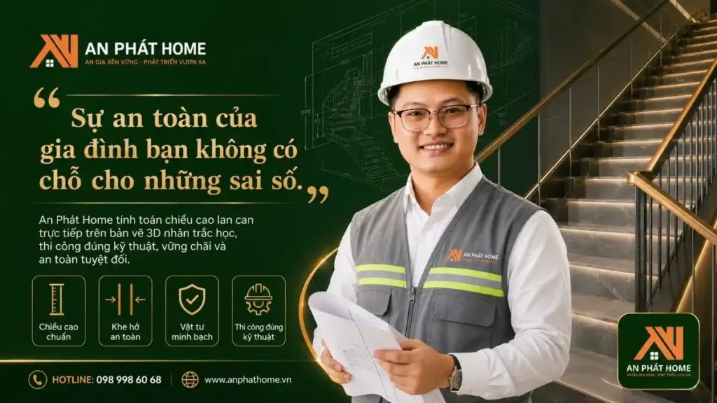 Sư an toàn của gia chủ luôn được An Phát Home chúng tôi quan tâm đến từng cemtimet