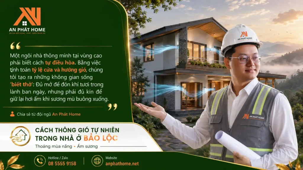 Với An Phát Home, việc tạo nên những căn nhà tự mát là ưu tiên của chúng tôi