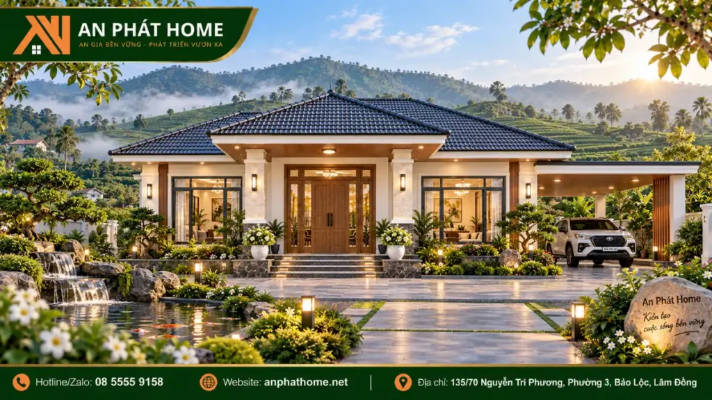 Mẫu Nhà Cấp 4 Nông Thôn Mái Nhật (17)