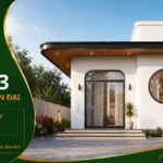Mẫu nhà cấp 4 hiện đại NHD13