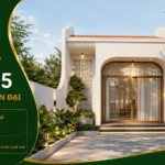 Mẫu nhà cấp 4 hiện đại NHD15