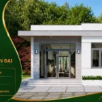 Mẫu nhà cấp 4 hiện đại NHD2