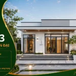 Mẫu nhà cấp 4 hiện đại NHD23