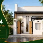 Mẫu nhà cấp 4 hiện đại NHD24
