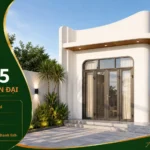 Mẫu nhà cấp 4 hiện đại NHD25