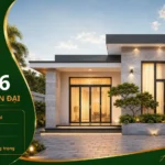 Mẫu nhà cấp 4 hiện đại NHD26