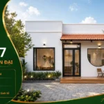 Mẫu nhà cấp 4 hiện đại NHD27