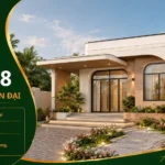 Mẫu nhà cấp 4 hiện đại NHD28