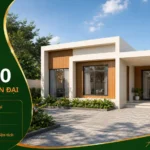 Mẫu nhà cấp 4 hiện đại NHD30