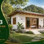 Mẫu nhà cấp 4 hiện đại NHD33