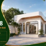 Mẫu nhà cấp 4 hiện đại NHD38