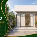 Mẫu nhà cấp 4 hiện đại NHD42