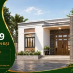 Mẫu nhà cấp 4 hiện đại NHD49