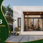 Mẫu nhà cấp 4 hiện đại NHD53