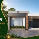 Mẫu nhà cấp 4 hiện đại NHD59