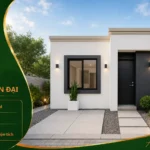 Mẫu nhà cấp 4 hiện đại NHD9