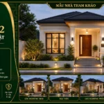 Mẫu nhà mái Nhật hiện đại NMN02