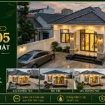 Mẫu nhà mái Nhật hiện đại NMN05