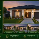 Mẫu nhà mái Nhật hiện đại NMN06