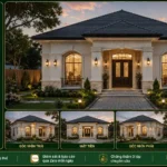 Mẫu nhà mái Nhật hiện đại NMN10