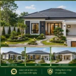 Mẫu nhà mái Nhật hiện đại NMN14