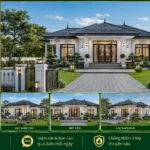Mẫu nhà mái Nhật hiện đại NMN17