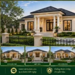Mẫu nhà mái Nhật hiện đại NMN21