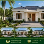 Mẫu nhà mái Nhật hiện đại NMN27