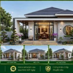 Mẫu nhà mái Nhật hiện đại NMN28