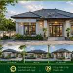 Mẫu nhà mái Nhật hiện đại NMN30