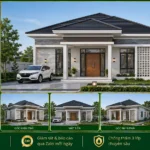 Mẫu nhà mái Nhật hiện đại NMN32