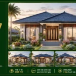 Mẫu nhà mái Nhật hiện đại NMN37
