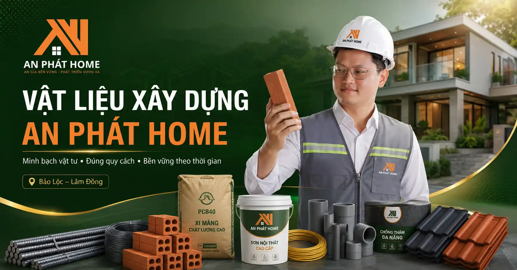 Vật liệu xây dựng An Phát Home