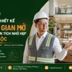 Bi quyết thiết kế không gian mở cho nhà diện tích nhỏ
