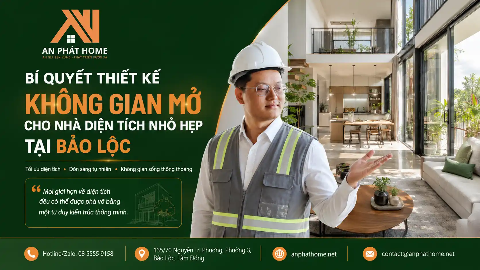 Bí quyết thiết kế không gian mở cho nhà diện tích nhỏ hẹp
