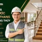 Cách chai kích thước bậc cầu thang theo phong thủy