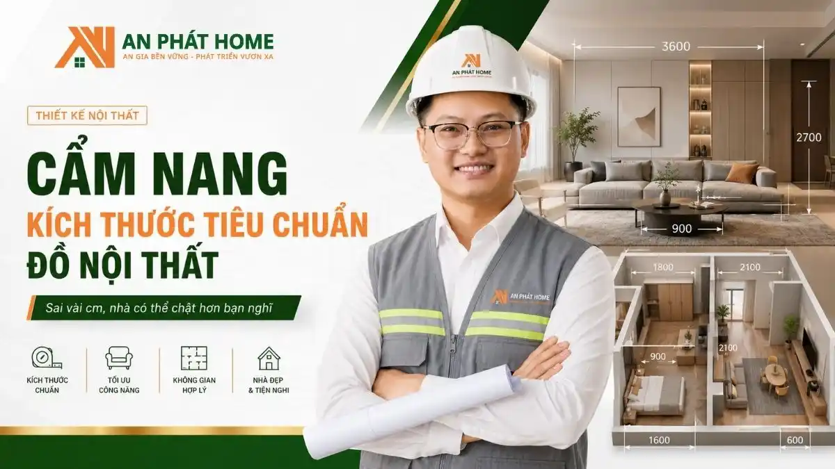 Cẩm Nang Kích Thước Tiêu Chuẩn Đồ Nội Thất Dành Cho Gia Chủ