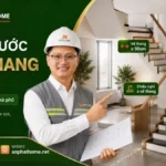 Kích thước cầu thang chữ U chuẩn cho căn nhà bạnh