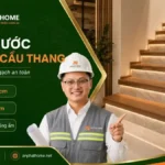 Kích thước mặt bậc cầu thang tiêu chuẩn hiện nay