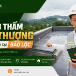 Kỹ thuật chống thấm sân thượng đúng chuẩn tại Bảo Lộc