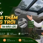 Kỹ thuật xử lý chống thấm giếng trời an toàn tại Bảo Lộc