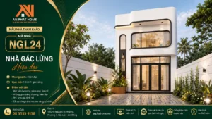 Mẫu nhà gác lửng MGL24